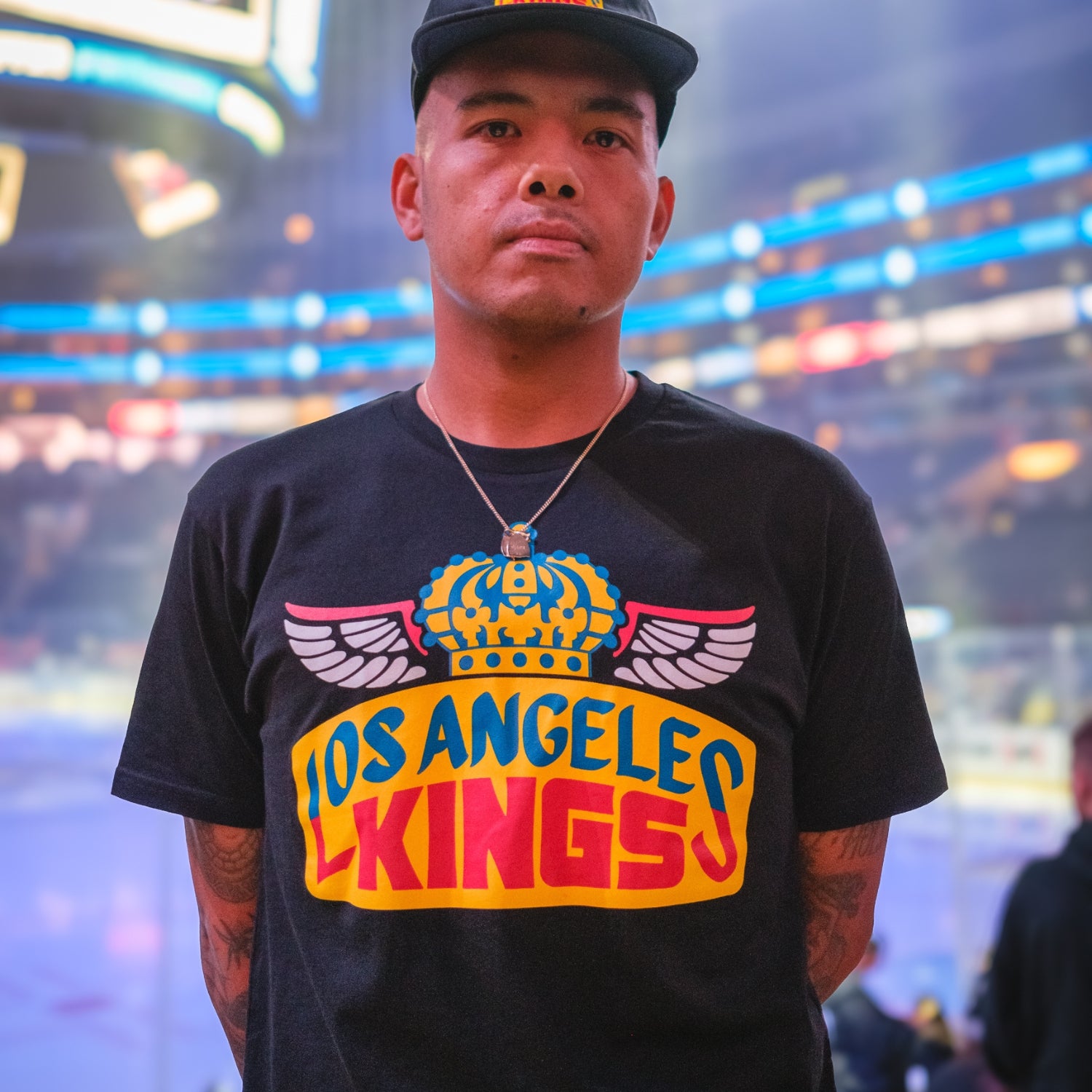 Immerse yourself in the vibrant convergence of hockey and culture as part of the LA Kings 2023-24 Filipino Heritage Night! Join the LA Kings in the celebration of Filipino Heritage and embrace roots in an unforgettable evening that blends the excitement of a Kings game with the richness of tradition.   As part of the Kings special game over the weekend, we're proud to introduce the KINGS X VG X FILIPINO HERITAGE Collection designed by local artist DJ Javier. This collection represents the fighting spirit of the Filipino people mixed with the LA Kings energy and attitude. Take advantage of the opportunity to pre-order these event exclusive and limited edition items, ensuring you have a piece of this unique celebration to cherish.