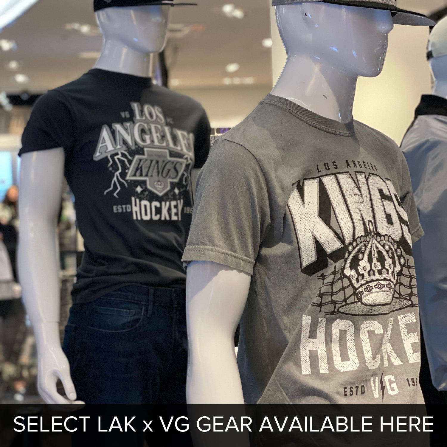 Orquest aedelweiss Hockey Clothing Company gets a group of fans together to go to a NHL Los Angles Kings LAK game and then skate on the ice after
